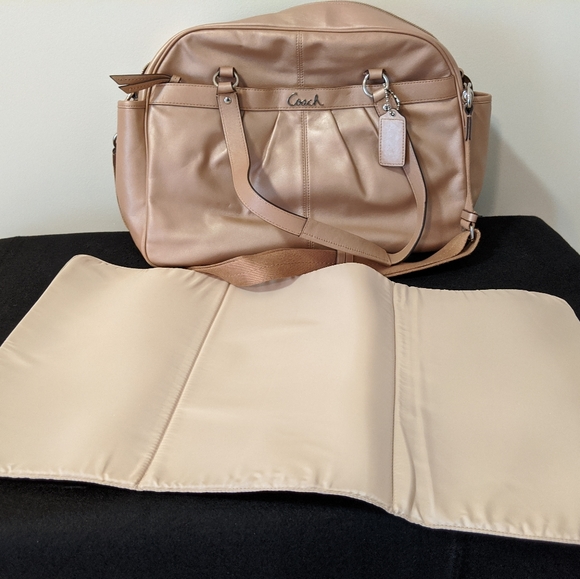 Coach Leather Addison Diaper Bag - Picture 7 of 7